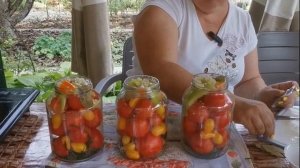 #75. Томаты на зиму (без уксуса) с аспирином