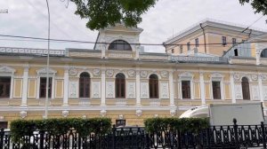 Чистопрудный бульвар в Москве. Прогулка по бульвару с прудом и вокруг него