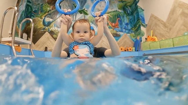 Детское плавание в Москве | Аквазаврик Одинцово (декабрь 2021) #2-04 смотреть онлайн