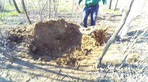 Постройка MTB трассы в Дубках #6