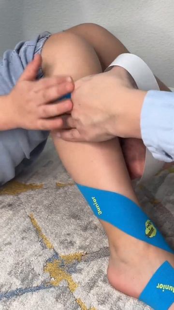 Тейпирование при вальгусе у детей