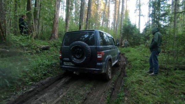 Как едет Ling Long Cross Wind MT 235/85r16 в горку