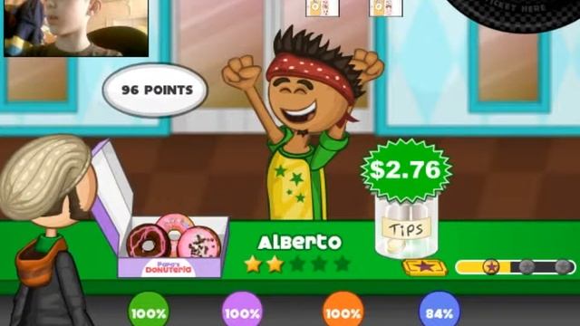 Полицейский пончик-Papa's Donuteria