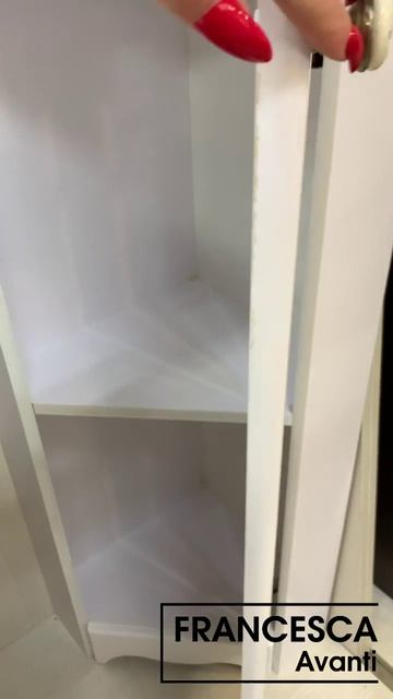 Пенал Francesca Империя угловой белый смотреть онлайн