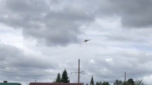 Пролёт вертолета МИ-8 «ЮТэйр- Вертолетные услуги»