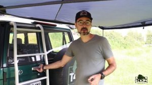 Обзор автомобильной веерной маркизы HUSKY TENT.