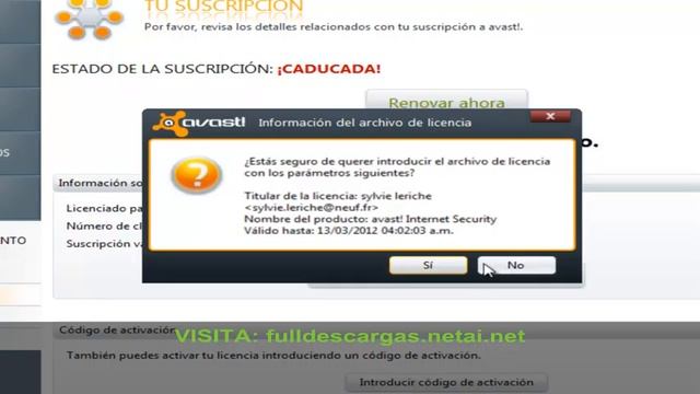 Avast Licencias hasta el 2012 смотреть онлайн