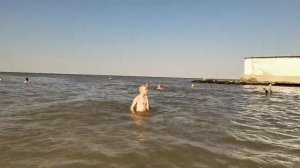 #Голубицкая. Обзор моря и пляжа в Голубицкой 29 июля 2024. Много огромных медуз. Море горячее!