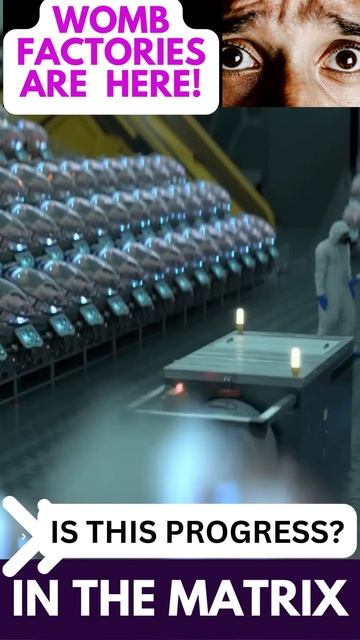WE ARE IN THE MATRIX!!!   Womb Factories And NO UTERUS REQUIRED?!!!!    Is This Progress? #shorts