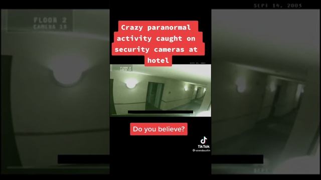 Ghost Caught On Camera In Hotel!! 😱(not my video) смотреть онлайн
