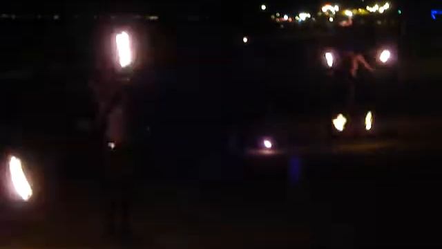 Пляж Клонг Прао (остров Ко Чанг). Огненные шоу. Fire show Koh Chang смотреть онлайн