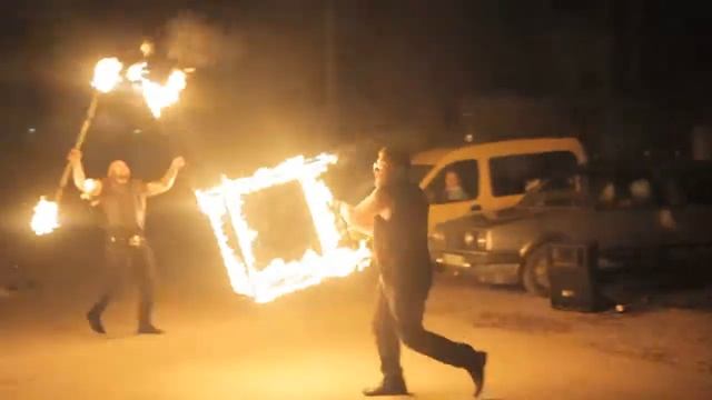 Вогняне шоу на весіллі - ресторан "Сюрприз" - 02.11.2013 смотреть онлайн