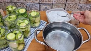 Люблю их с детства! Кабачки маринованные на зиму, Домашний рецепт
