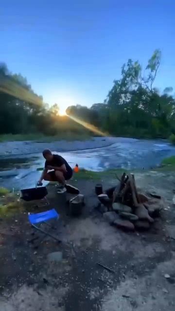 #кемпинг #лето #речка #река #летнийотдых #жара #отдых #природа #рыбалка смотреть онлайн