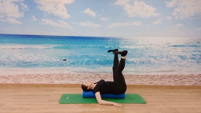 N 7. Пилатес с роликом . Foam Roller