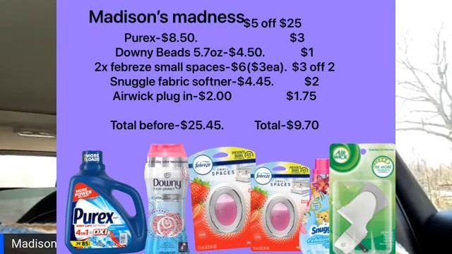 $5/25 dollar general deals