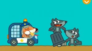 FOX Policeman with Pango Storytime smart intuitive story app for kids Gameplay