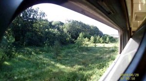 Поезд 558С/557С Имеретинский курорт (Олимпийский парк) — Москва перегон Россошь-Лиски