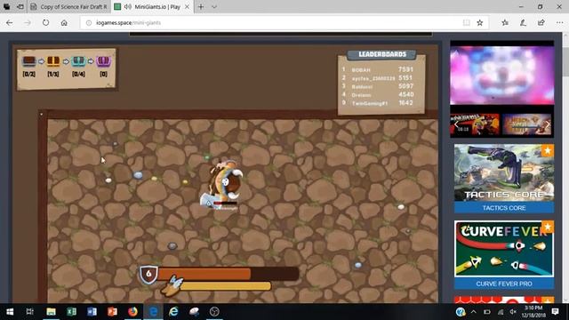 Minigiants.io First time playing смотреть онлайн