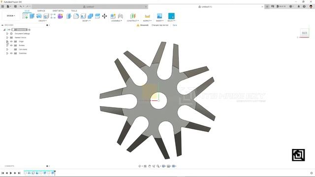 How to design a Wheel Rim? | Fusion 360 Tutorial [2021] | ItsmadeEZy смотреть онлайн