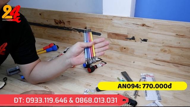 Tô vít Không gỉ Nhật Bản ANEX phù hợp trong môi trường nước mặn, Mũi vít siêu cứng ANEX 40V Japan смотреть онлайн