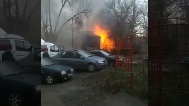 Пожар в Пензе смотреть онлайн