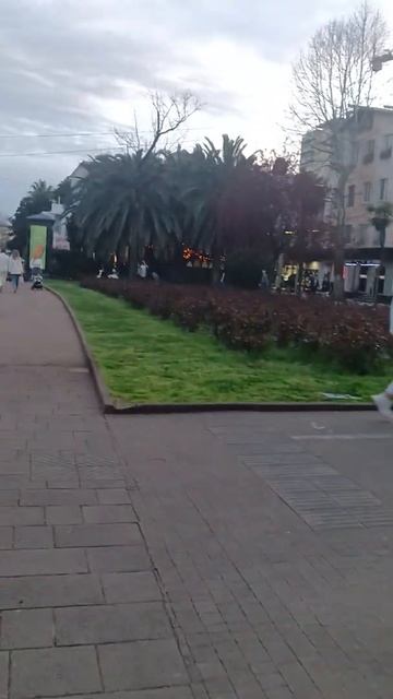Прогулка по городу Сочи. Улица Навагинская. смотреть онлайн