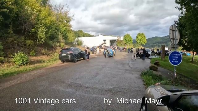 Old Bugattis In Action Drive & Sound  - Bugatti Festival 2022 @ Mémorial Alsace Moselle