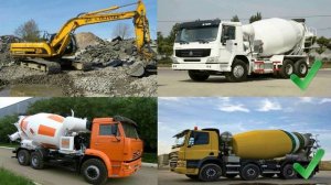 Изучаем строительный транспорт  Что лишнее Тесты на логику для детей