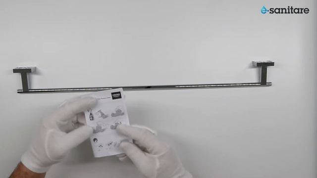 UNBOXING GROHE Essentials Cube 40509001 towel rail смотреть онлайн