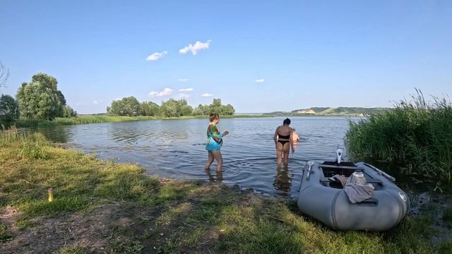 Отдых с палатками на р.Свияга. Рыбалка, живем в палатке, отдых, кемпинг и уха) смотреть онлайн