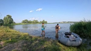 Отдых с палатками на р.Свияга. Рыбалка, живем в палатке, отдых, кемпинг и уха)