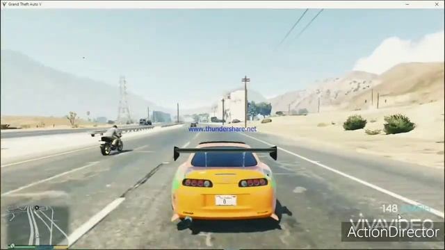 Driving paul walker's legendary car toyota supra mk4 in 'GTA5',,,,,,menyoo mod смотреть онлайн
