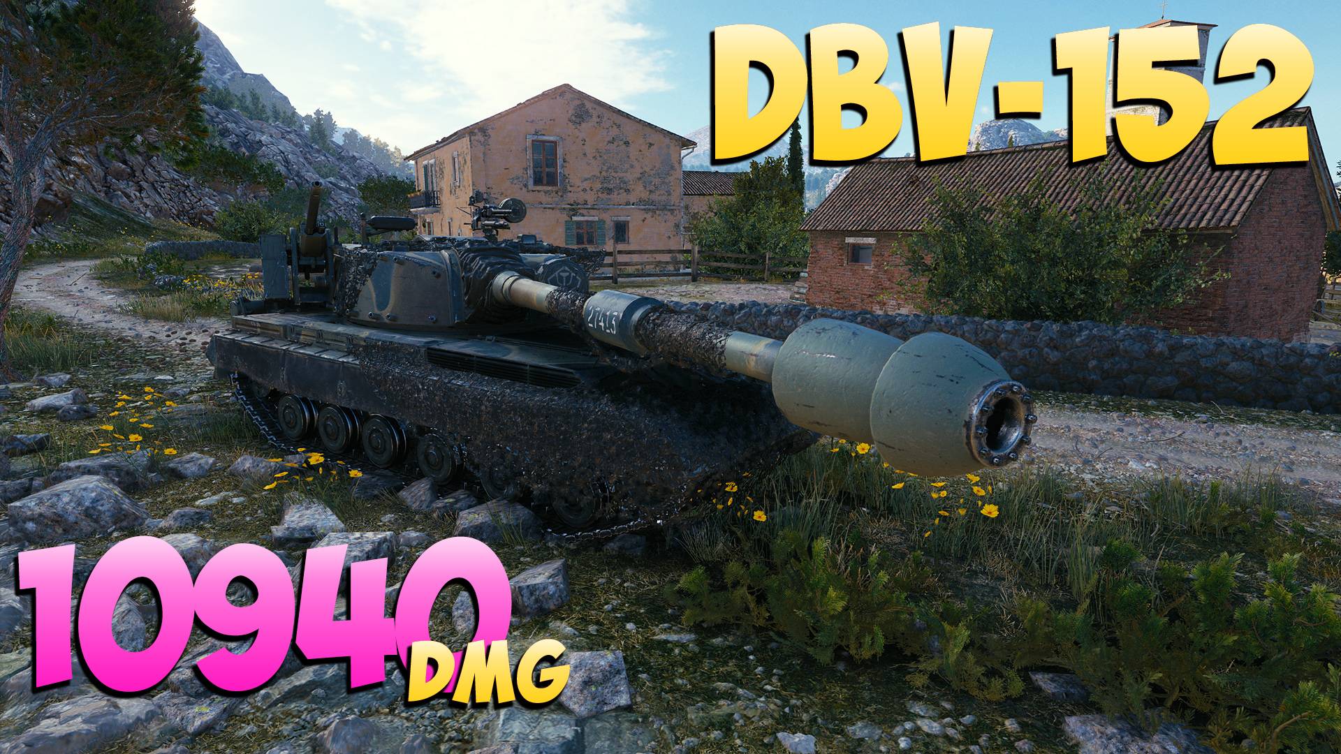 DBV-152 - 3 Фрагов 10.9K Урона - Значительный! - Мир Танков