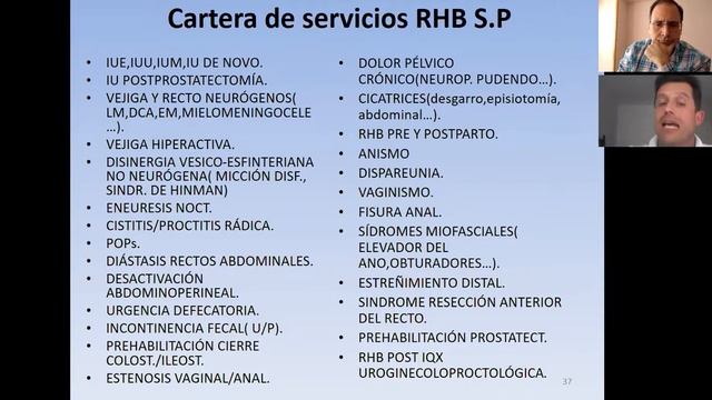 Diagnóstico y Tratamiento en la Unidad de Suelo       Pélvico de Rehabilitación