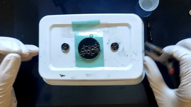How I made Ep1:Aurora borealis epoxy jewelry set (ENG/HUN sub) смотреть онлайн