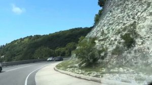 Дорога от Джубги до Сочи. Сочинские Серпантины #едемнаморе #наморенаавто #юг