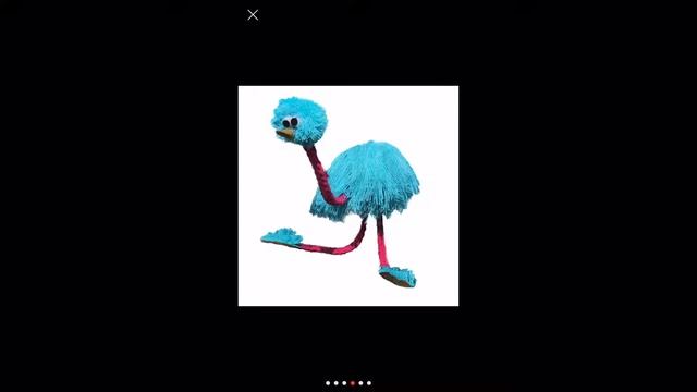 Marionetta Foto Mini Struzzo