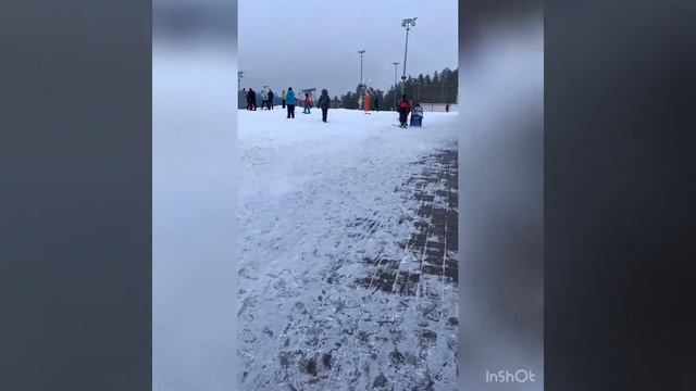 Поездка в Силичи. Катаемся на коньках смотреть онлайн