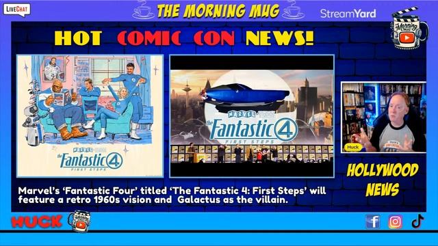 The Morning Mug Ep 107! - Deadpool & Wolverine Crush the Box Office, RDJ Cast as Dr. Doom & More! смотреть онлайн