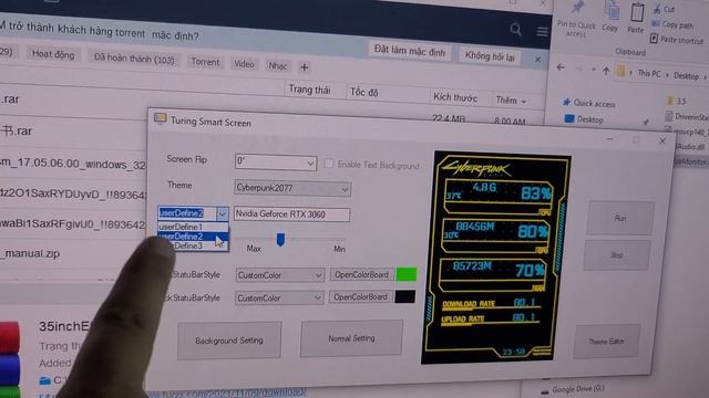 Turing Smart Screen - màn hình IPS 3.5 inch theo dõi hệ thống смотреть онлайн