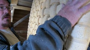 Как приготовить затирку печи.Затирка плетеного кирпича.