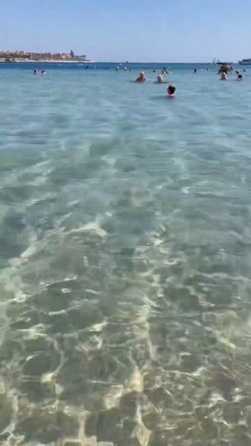 Классный песчаный пляж отеля Tia Heights Makadi bay. Egypt. Hurghada. смотреть онлайн
