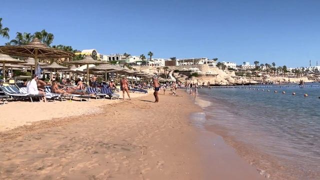 Egypt. Savoy Hotel. Red Sea. Sharm-El-Sheikh. Пляж отеля Савой.