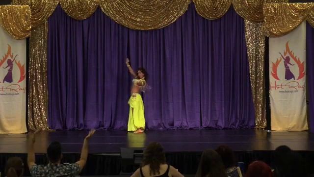 Marina Viola - 2022 Hot Raqs Professional Cabaret Soloist 2nd place winner prelims