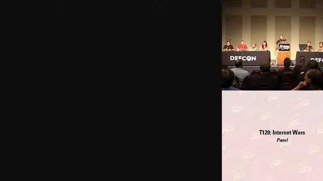 DEF CON 16 - Panel: Internet Wars смотреть онлайн