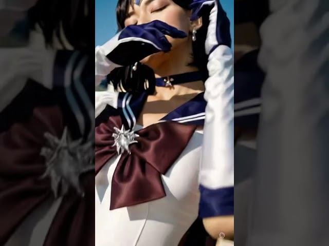 “Sailor Moon Pose in Greece – Iconic Anime Aesthetic” смотреть онлайн