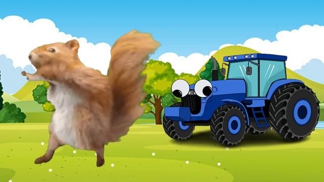Синий трактор и белка смотреть онлайн