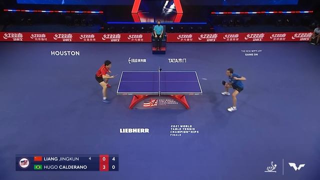 FULL MATCH | LIANG Jingkun (CHN) Vs CALDERANO Hugo (BRA) | MS QF | #ITTFWorlds2021