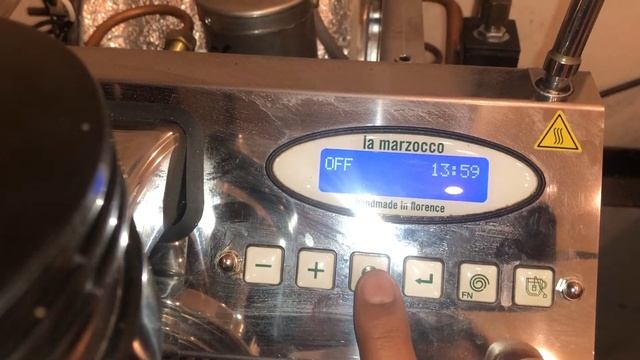 Setting program La marzocco GS3 MP #lamarzocco#like #barista #coffeelover смотреть онлайн